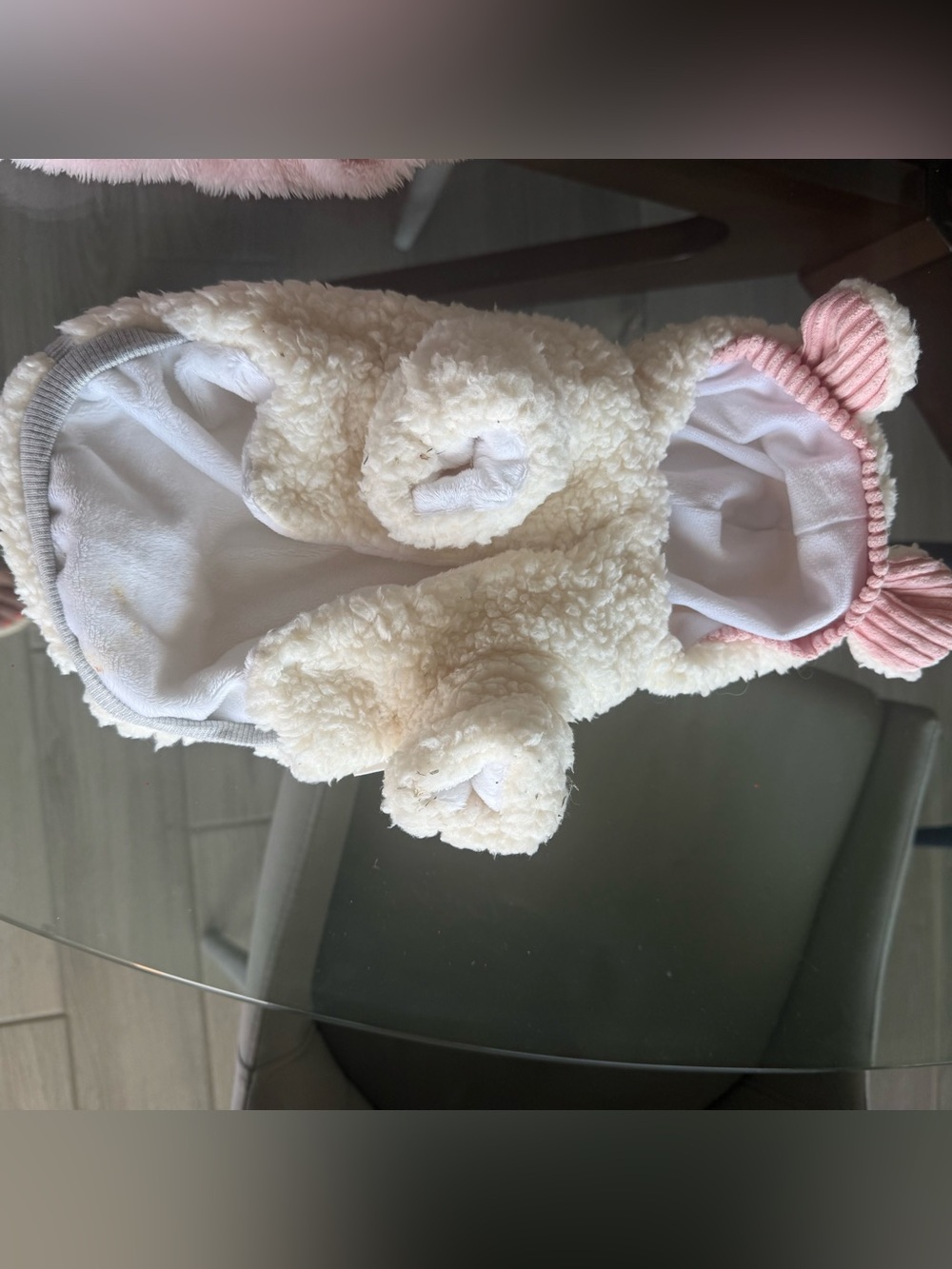 LOLLYPOP-pet Cute Sherpa Dog Hoodie Size S